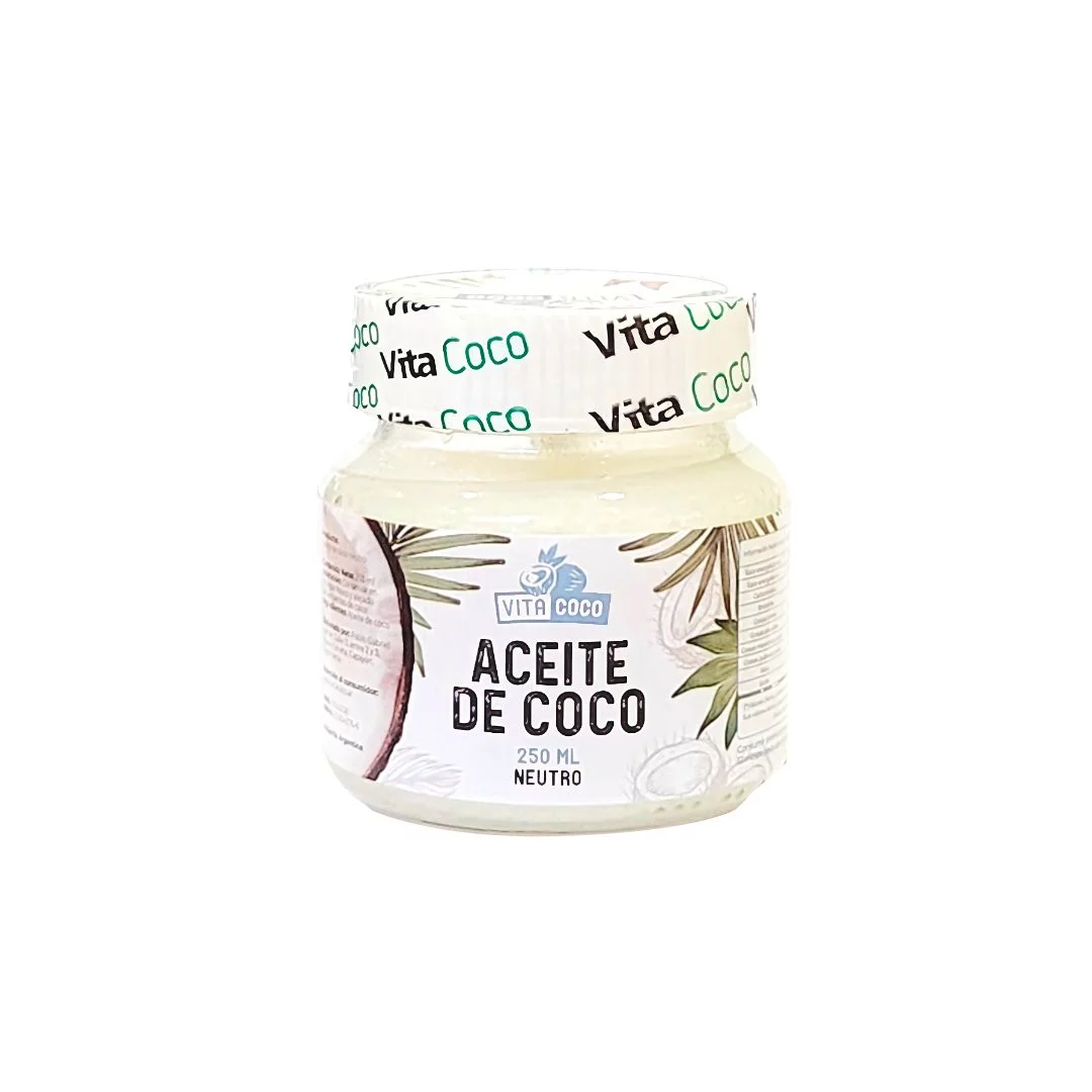 VITACOCO - Aceite de coco 250cm³ neutro