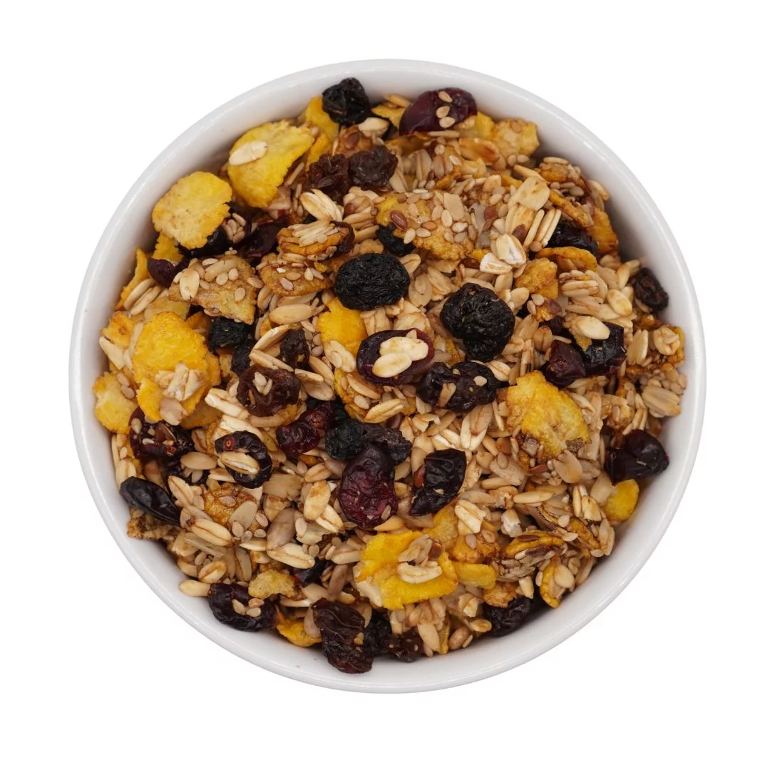 GRANOLA DE FRUTOS ROJOS (avena