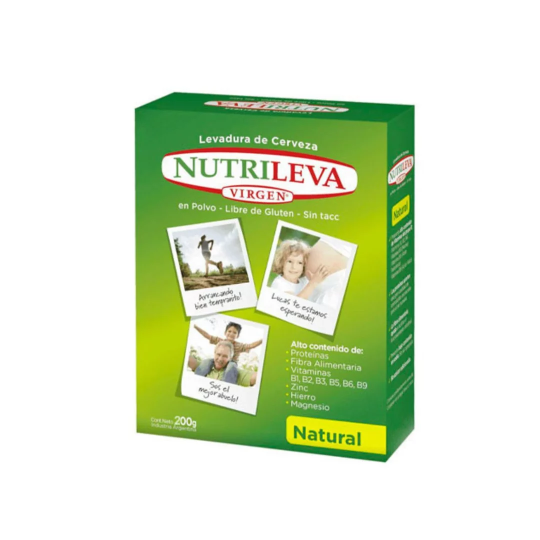 NUTRILEVA - Levadura virgen - Natural x 200g