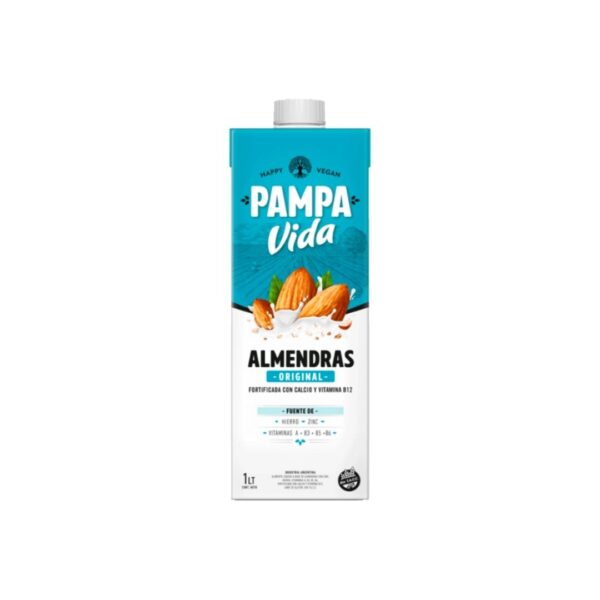 PAMPA VIDA - Leche de almendras x 1 litro ORIGINAL