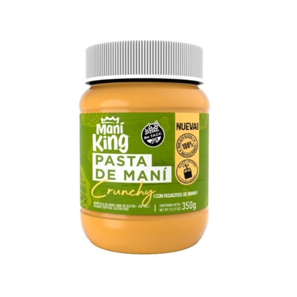 MANI KING - Pasta de mani Crunchy x 350g