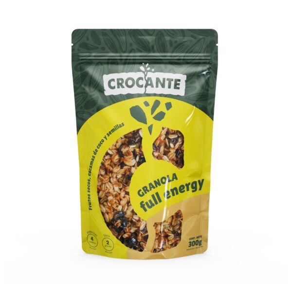 CROCANTE - Granola doypack Full Energy x 300g