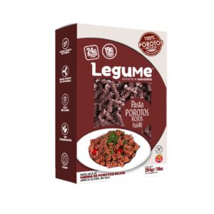 LEGUME - Fideos fusilli poroto colorado x 284g