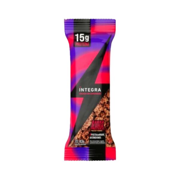 INTEGRA - Barra proteica mani arandanos x 43g