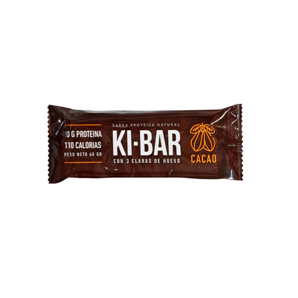 KI BARS - Barra proteica natural Cacao x 40g
