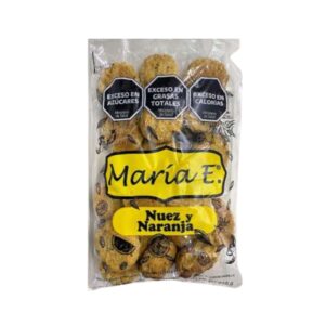 MARIA E - Galletitas dulces de avena, nuez y naranja x 215g