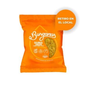 BURGANAS - Hamburguesas vegetales - Calabaza + Garbanzos x 460g (4 un)