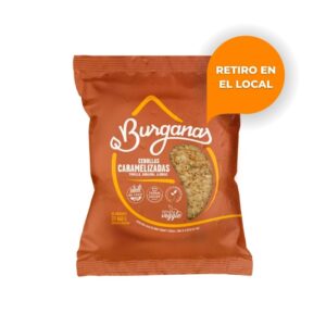 BURGANAS - Hamburguesas vegetales - Cebollas caramelizadas x 460g (4 un)
