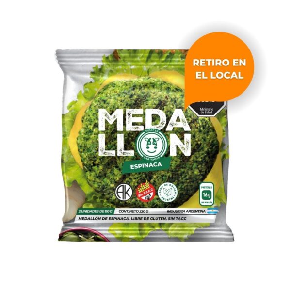 FELICES LAS VACAS - Medallon de espinaca x 110g (2 un)
