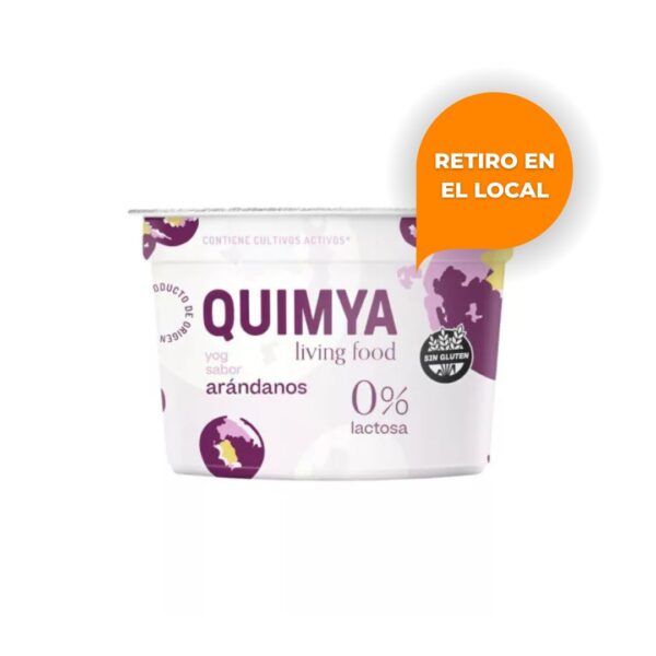 QUIMYA - Yogur de Leche de coco arandanos x 160g