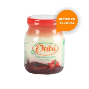 DAHI - Yogur batido con pulpa frutilla x 190g