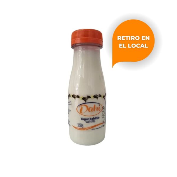 DAHI - Yogur bebible entero vainilla x 200g