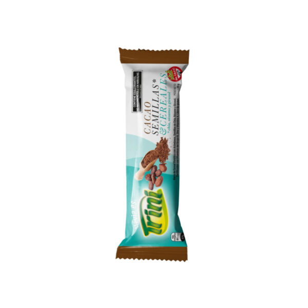 TRINI - Barra cereal con stevia cacao x 25g