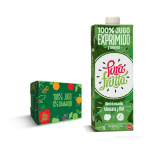 PURA FRUTTA - Jugo 100% manzana y kiwi x 1000ml