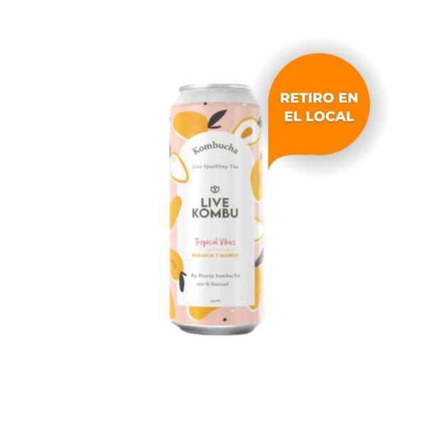 KOMBUCHA - Live kombu tropical vibes x 473ml