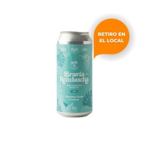 BRAVIA KOMBUCHA - con jugo de manzana verde x 473 ml