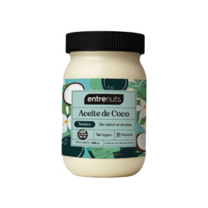 ENTRE NUTS - Aceite de coco 500cm³ neutro - COCO NUTS
