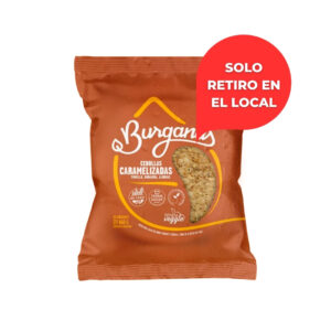 BURGANAS - Hamburguesas vegetales - Cebollas caramelizadas x 460g (4 un)