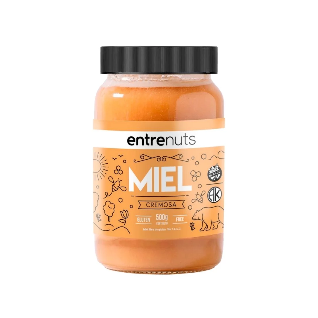 ENTRE NUTS - Miel natural CREMOSA x 500g