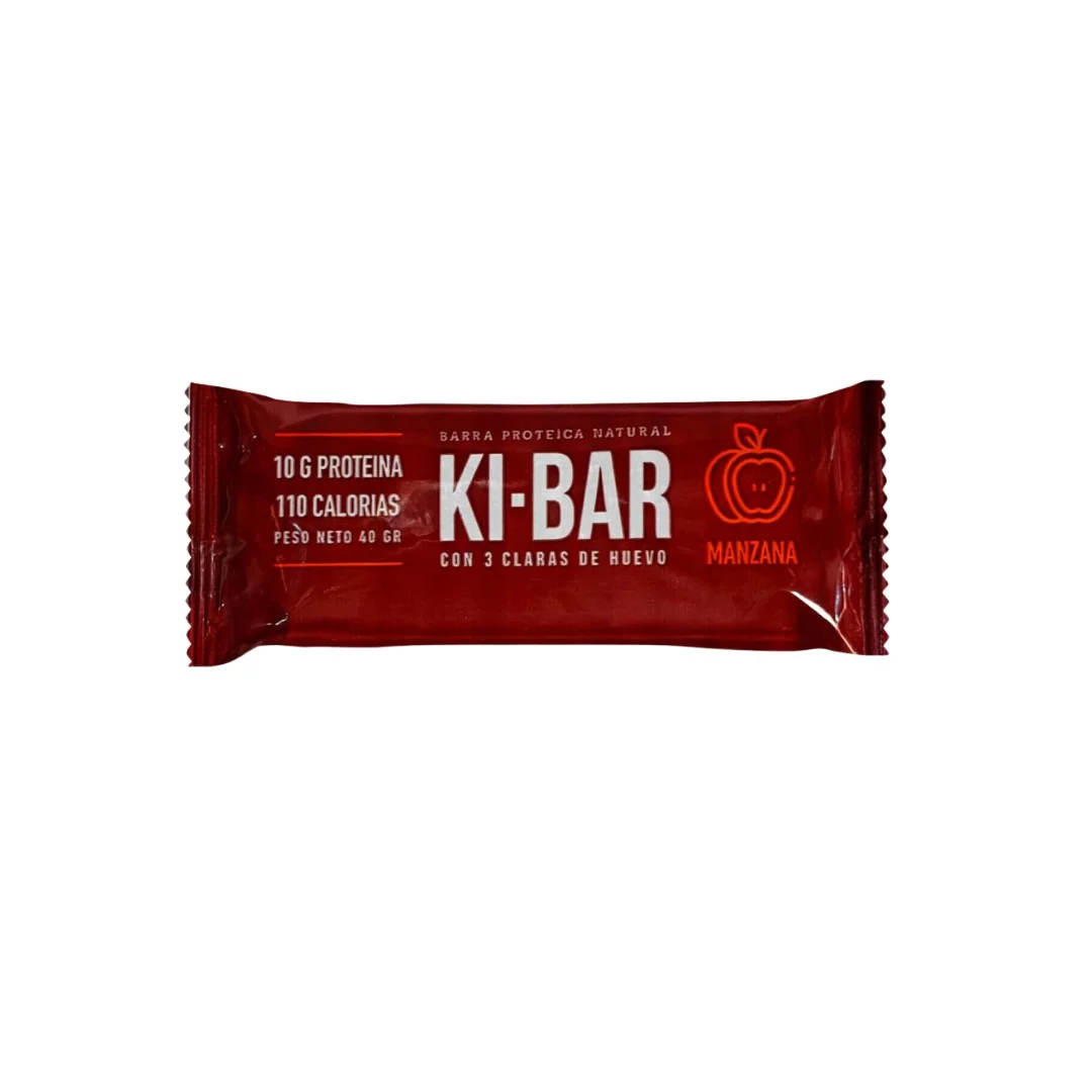 KI BARS - Barra proteica natural Manzana x 40g
