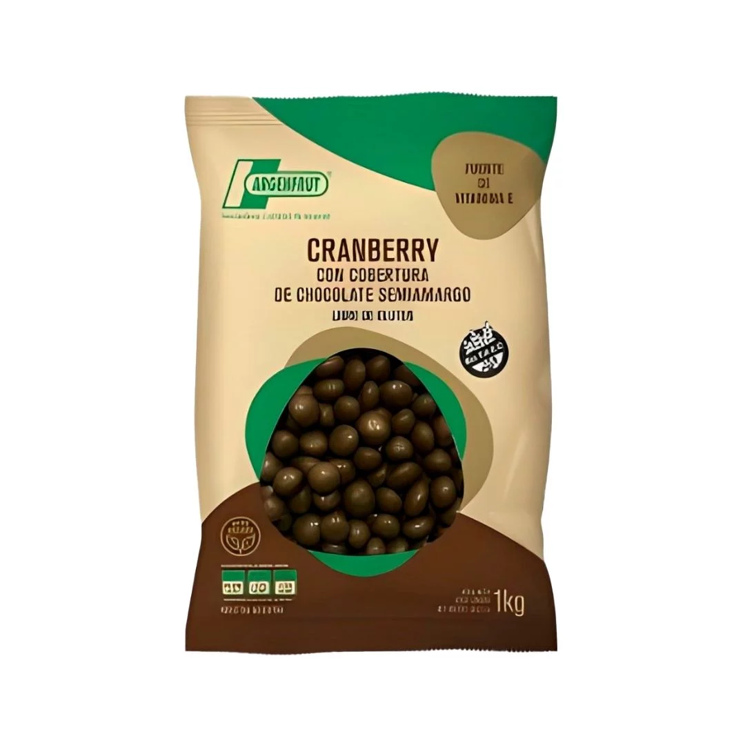 ARGENFRUT - Cranberry con cobertura de chocolate semiamargo x 1 Kg