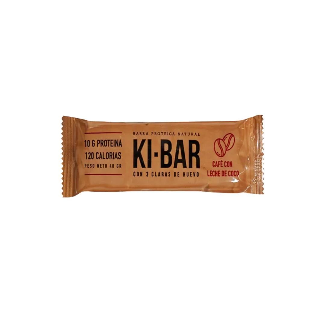 KI BARS - Barra proteica natural Cafe x 40g