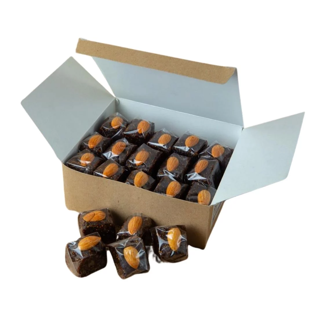 LOS CAROLINOS - Bocaditos de higo con almendra x 10g