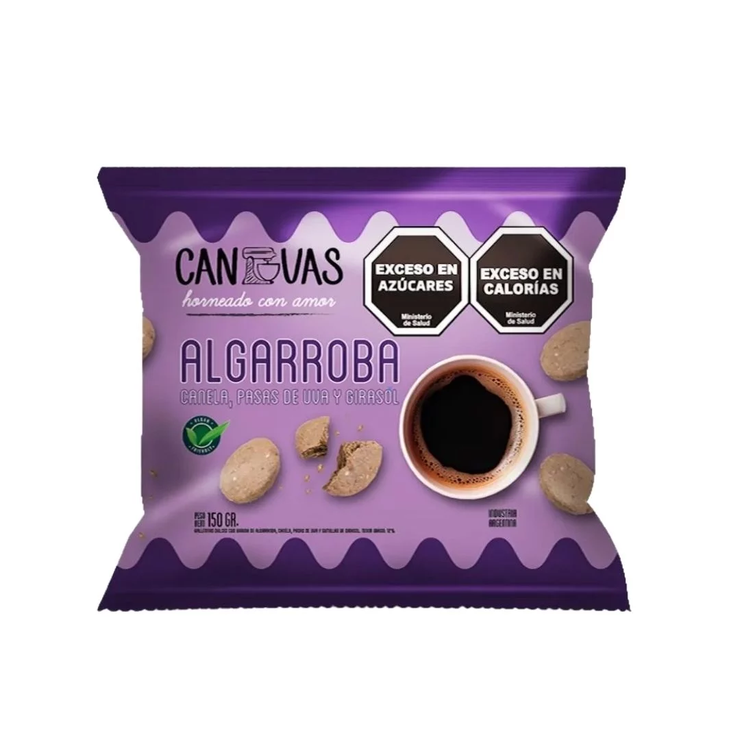 CANVAS - Galletitas dulces con algarroba