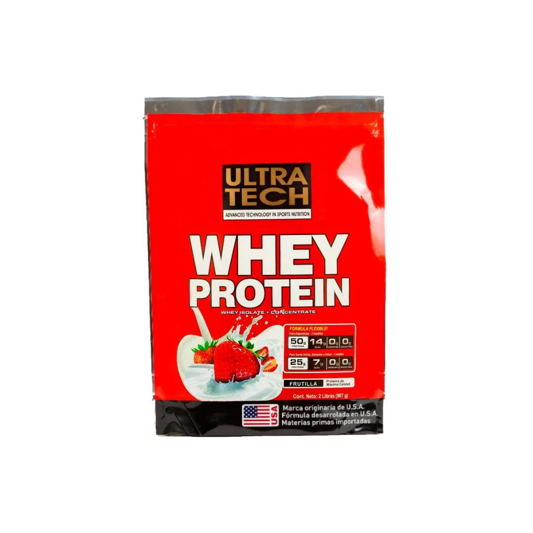 ULTRA TECH - Whey protein - Frutilla x 454g