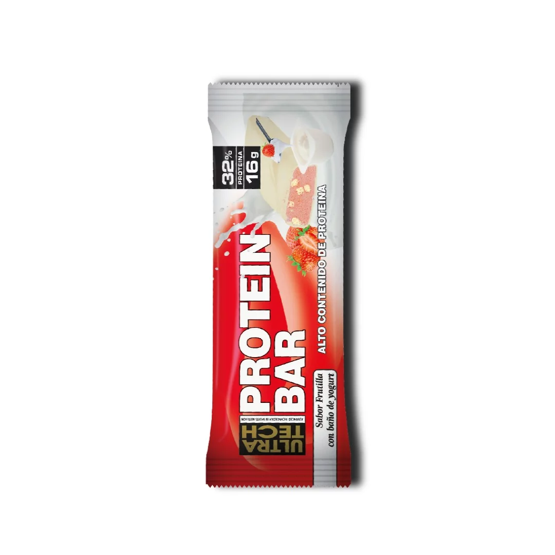 ULTRA TECH - Protein bar - Yogurt frutilla x 50g