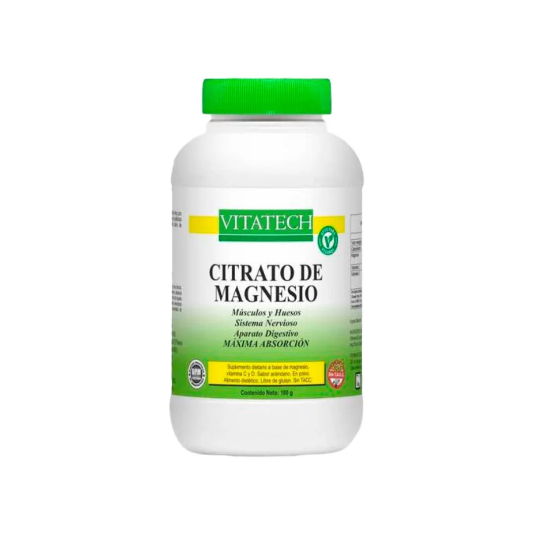 VITATECH - Citrato de magnesio - Arandanos x 180g