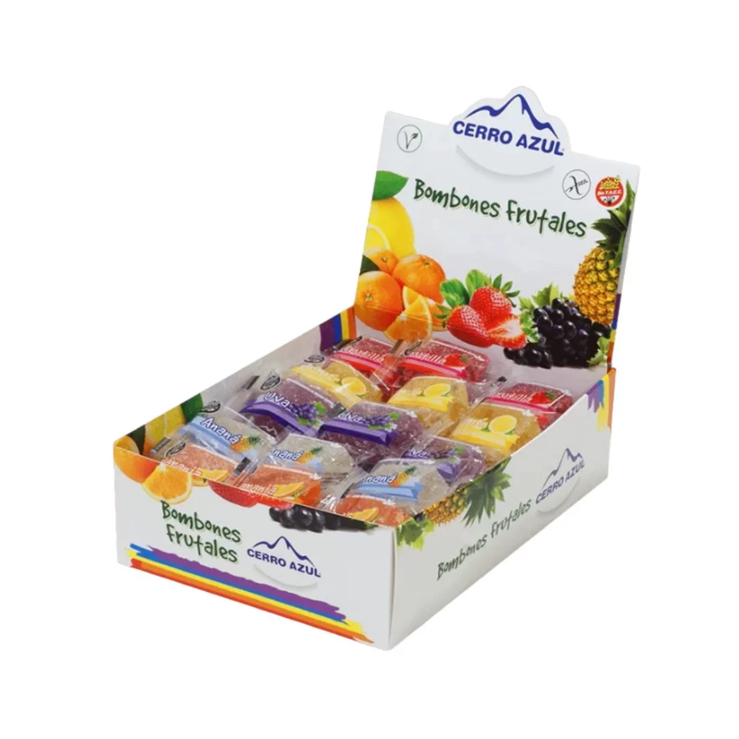 CERRO AZUL - Bombon vegano frutal x 10g