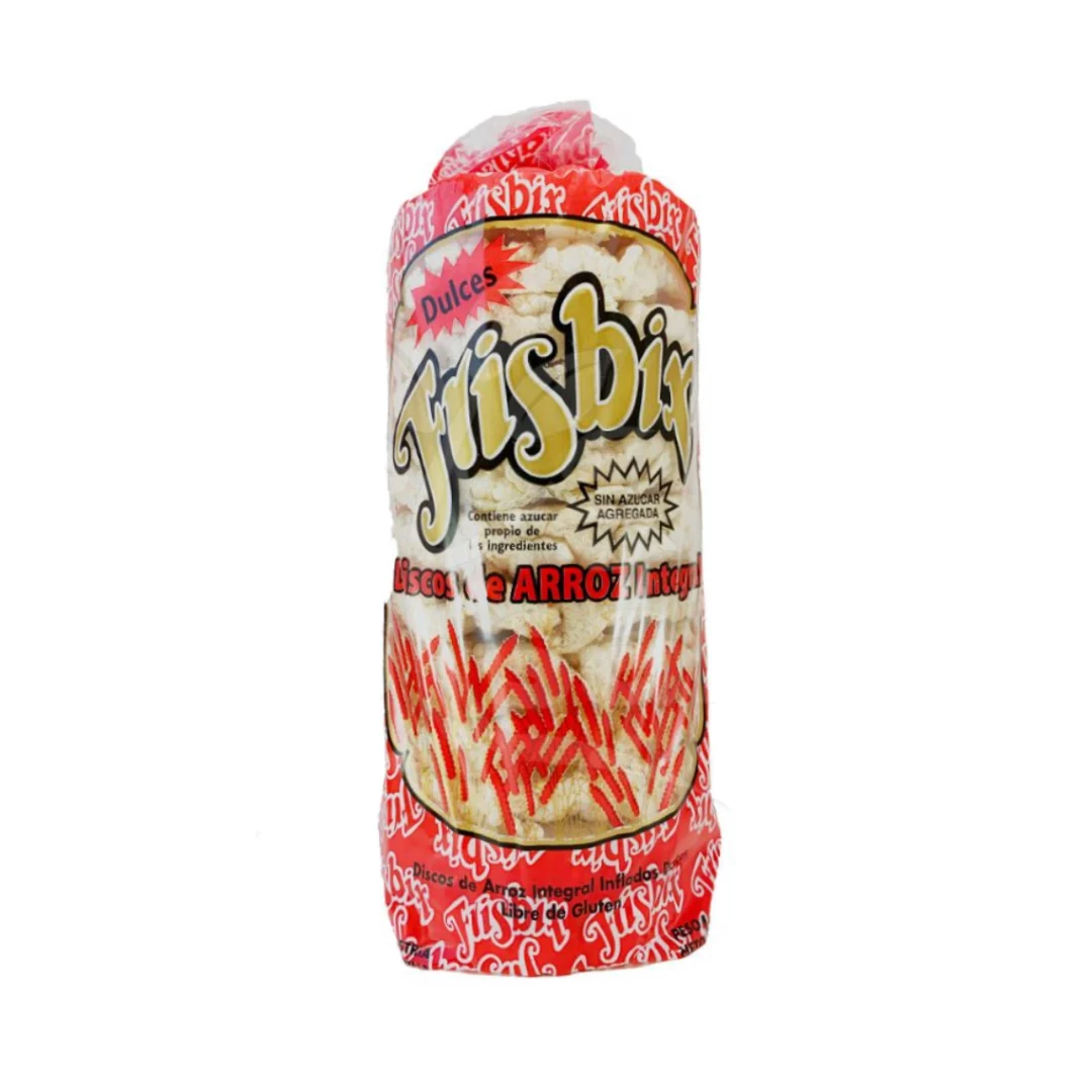 FRISBIX - Galletas de arroz integral dulces x 95g