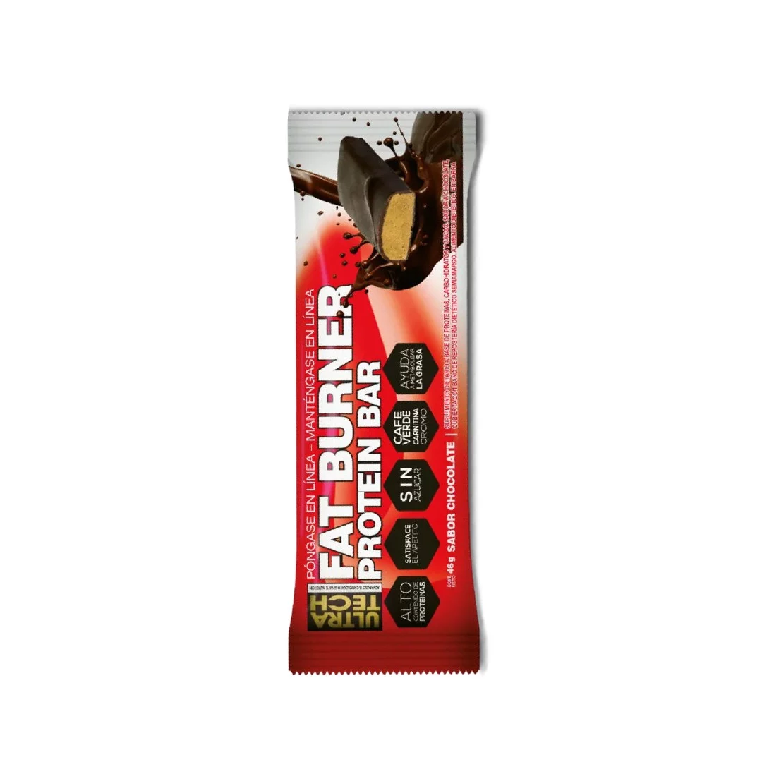 ULTRA TECH - Protein bar FAT BURNER - Chocolate  x 46g