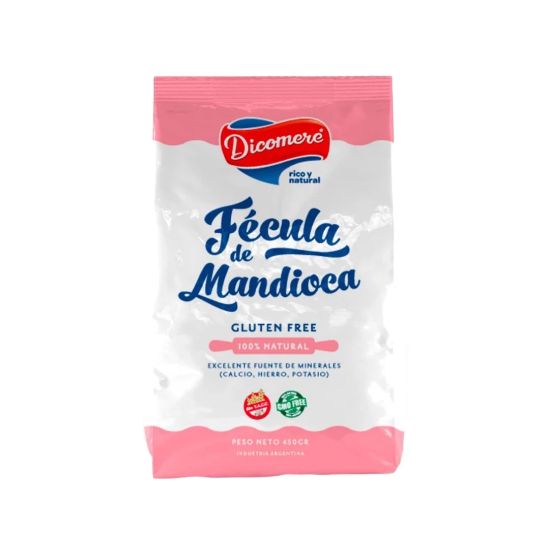 DICOMERE - Fecula de mandioca SIN TACC x 450g