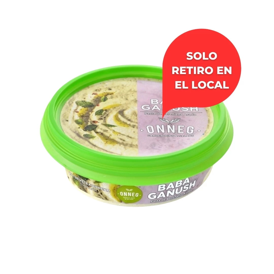 ONNEG - Babaganush - Pasta de berenjena asada x 220g
