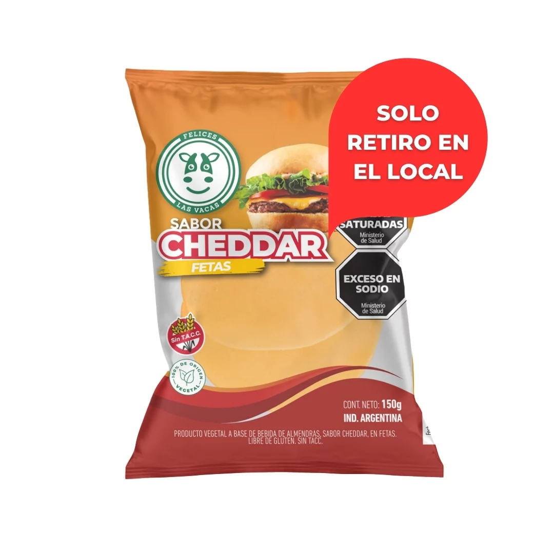 FELICES LAS VACAS - Queso Cheddar Feta x 150g