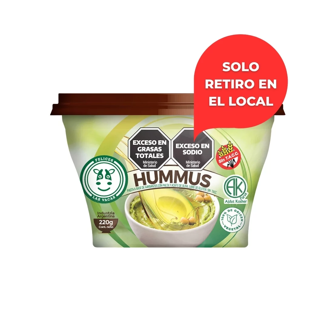 FELICES LAS VACAS - Hummus Palta y Oliva x 220g