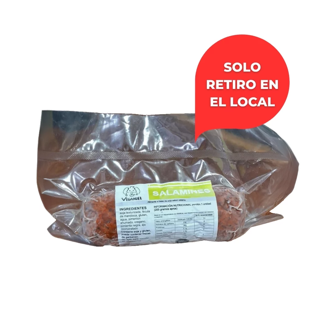 VEGANHUEL - Salamin Vegano x 200g