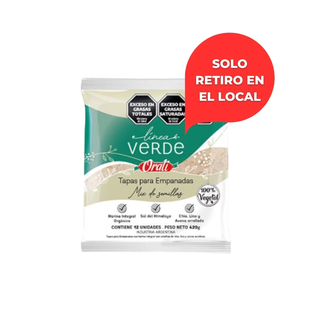 ORALI - Tapa de Empanadas Mix Semillas x 420g (12un)