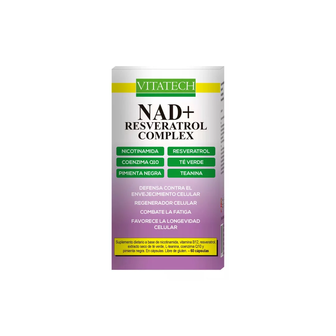 VITATECH - NAD + Resveratrol complex x 60caps
