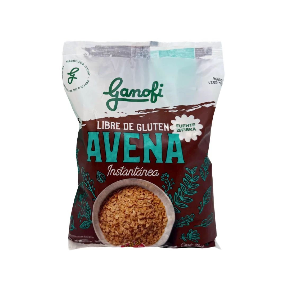 GANOFI - Avena instantanea libre de gluten x 300gr