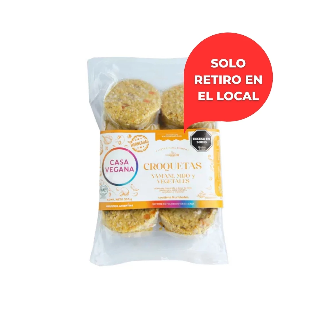 CASA VEGANA - Croquetas de yamani