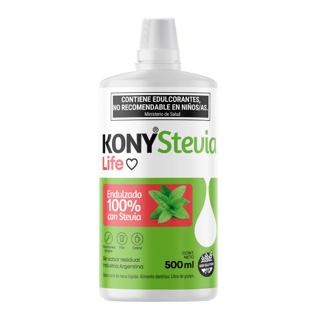 KONY - Stevia liquida LIFE x 500 ml (100% Stevia)