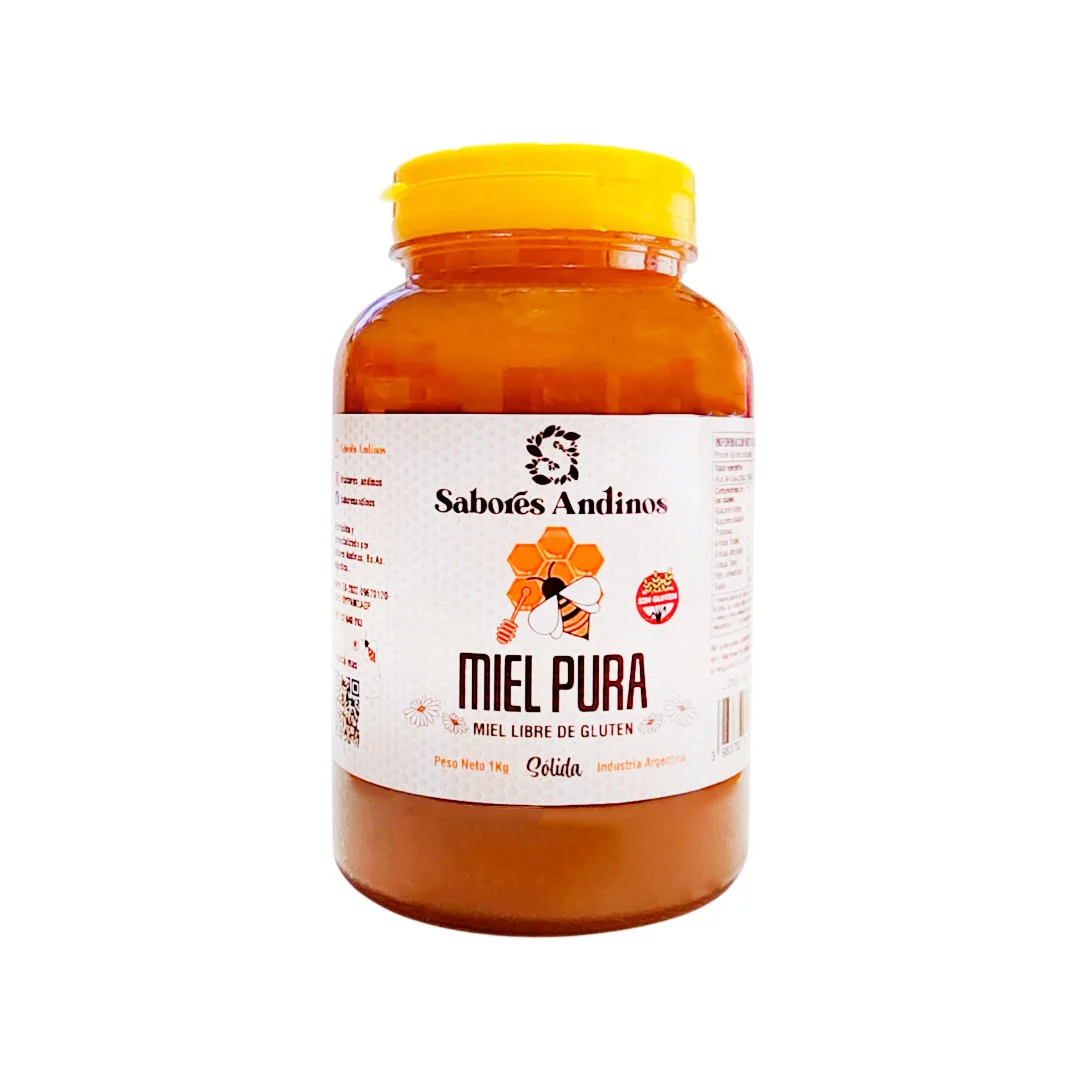 SABORES ANDINOS - Miel pura solida x 1 Kg