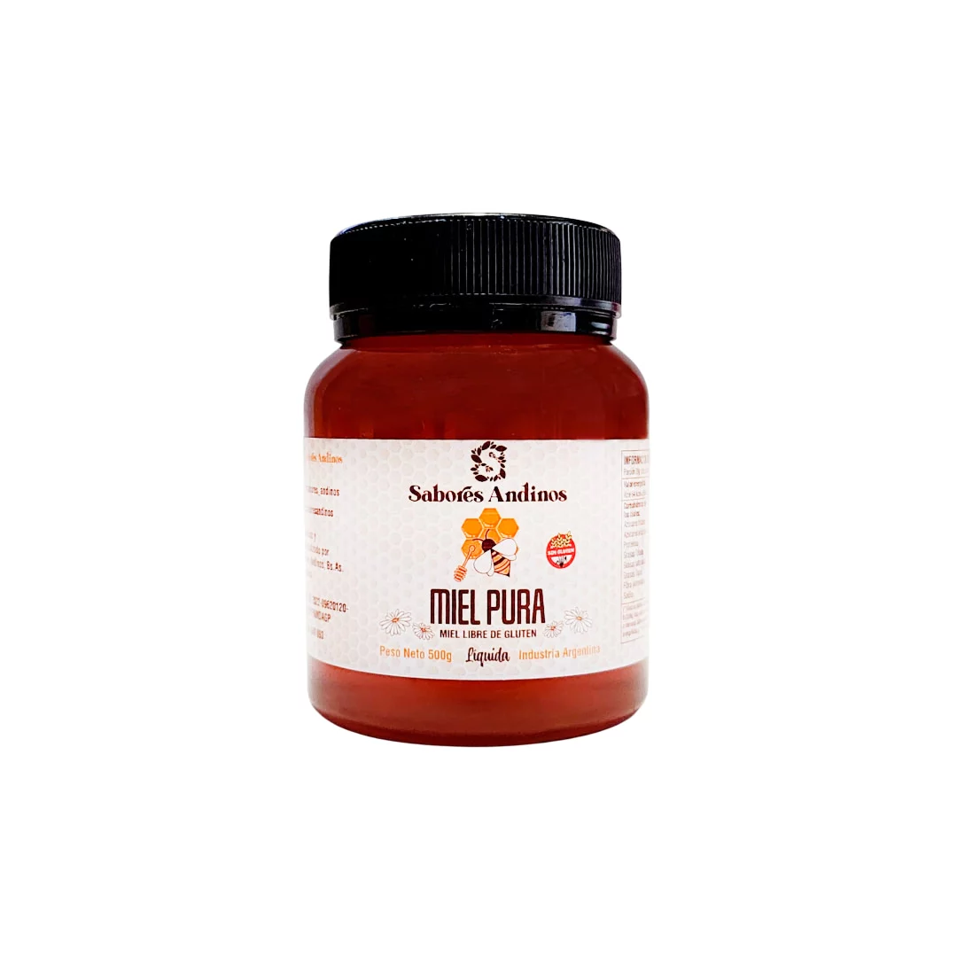 SABORES ANDINOS - Miel pura liquida x 500g