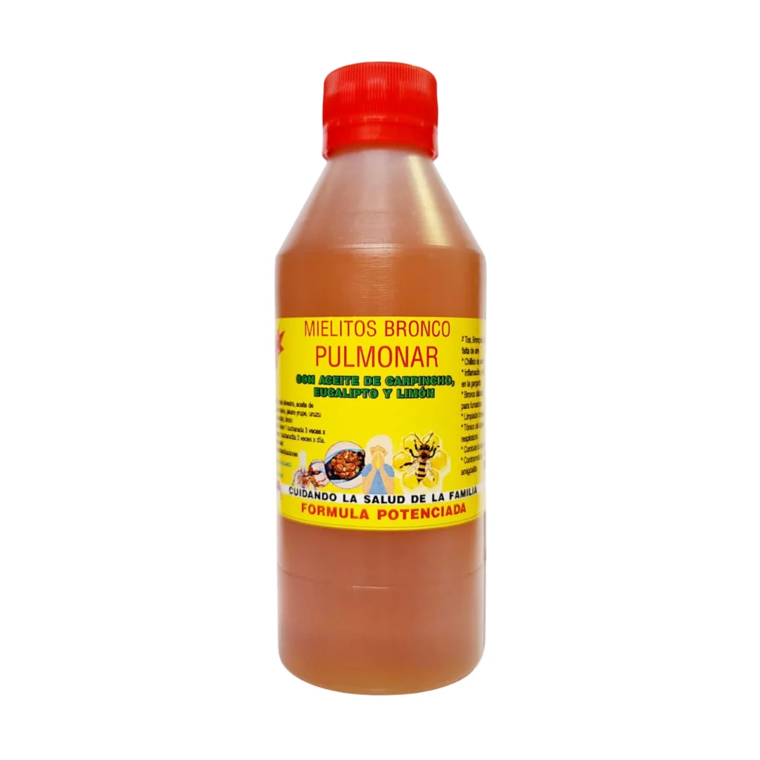 Miel con aceite de carpincho (eucalipto y limon) x 360 cm3