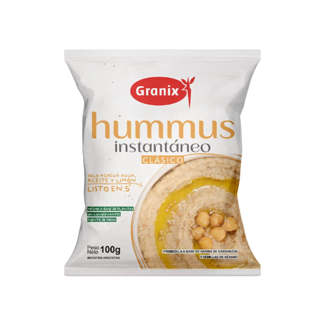 GRANIX - Hummus instantaneo clasico x 100g