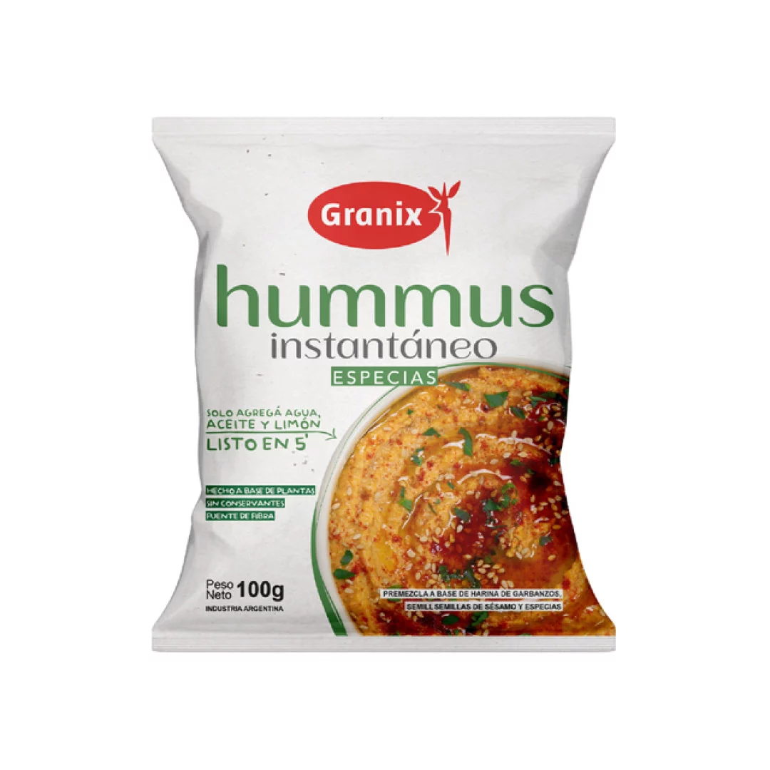 GRANIX - Hummus instantaneo especias  x 100g