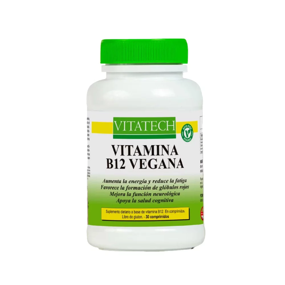 VITATECH - Vitamina B12 vegana x 30 comp